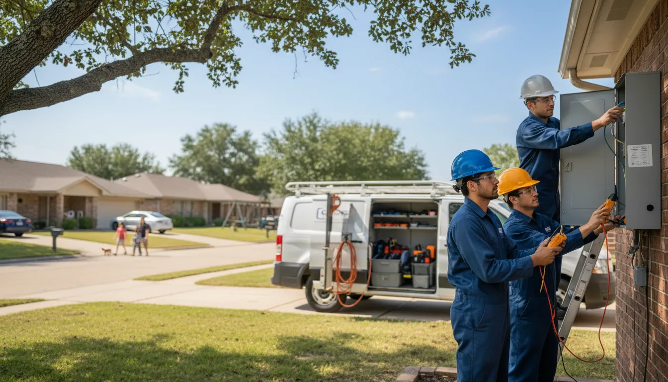 Certified electrician providing emergency electrical services in Lakehead, CA